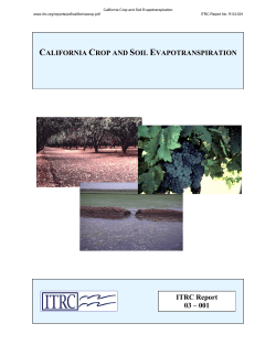 Now - Irrigation Training and Research Center