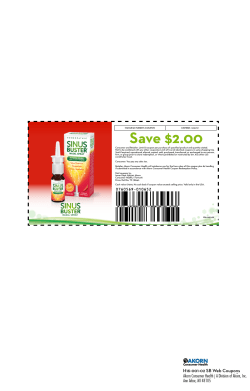 Sinus Buster Coupon Masterfile_11.21.16