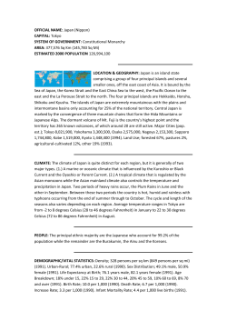 OFFICIAL NAME: Japan (Nippon)