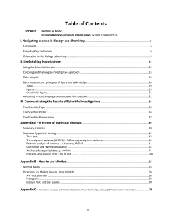 Table of Contents - Grinnell College