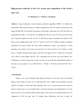 Fe-S article - at www.arxiv.org.