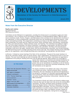 column - Society for Research in Child Development