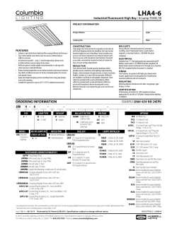 LHA4-6 - Columbia Lighting