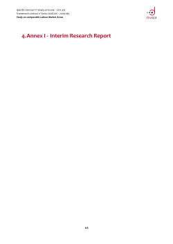 Delineation of Local Labour Market Areas (LLMAs)