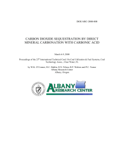 Carbon dioxide sequestration by direct mineral