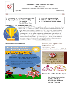 Aug. 2011 - OCA Utah