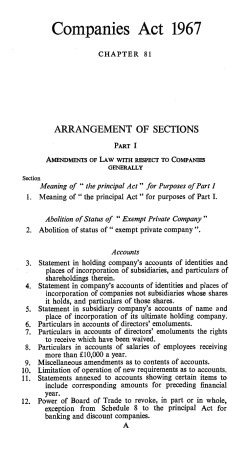 Companies Act 1967 - Legislation.gov.uk