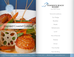 Inspired Coastal Cuisine