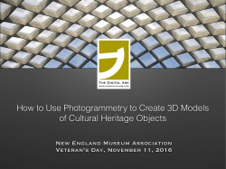 How to Use Photogrammetry to Create 3D Models