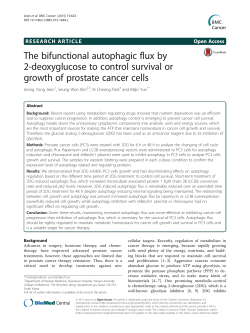 The bifunctional autophagic flux by 2