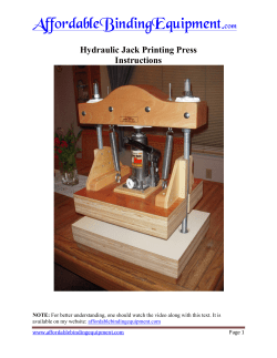 PDF document for - Affordable Binding Equipment