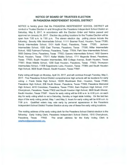 Election Notice 5-6-2017