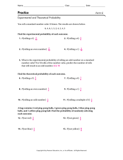 Chapter 13.1 Practice G and K Keys