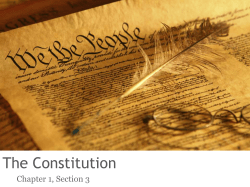 The Constitution