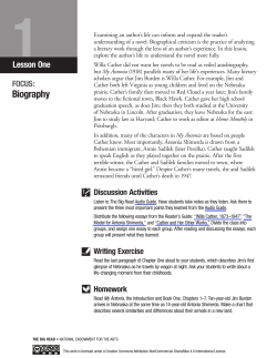 Biography - NEA Big Read