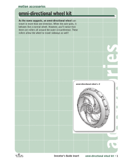 omni-directional wheel kit