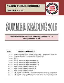 summer reading 2016