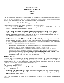 MEDICATION GUIDE COPEGUS
