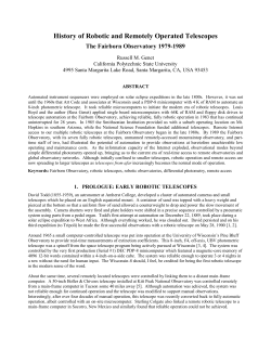 Paper - Automated Astronomy Group