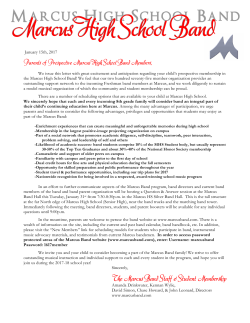 2017 Prospective Member Letter