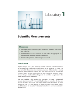 Scientific Measurements