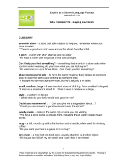 ESLPod 173 Guide - Englis As A Second Language