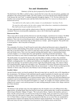 2 Sex and Abomination