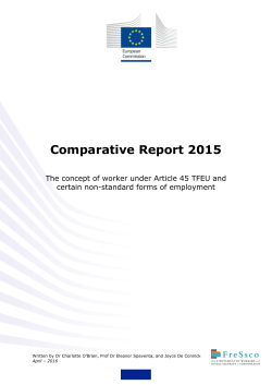 Comparative Report 2015 - European Commission