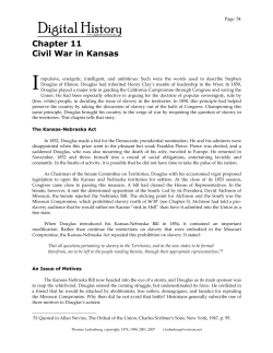 Chapter 11 Civil War in Kansas