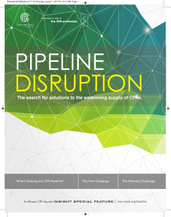 The search for solutions to the weakening supply of CPAs.