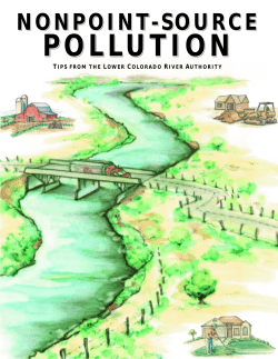 What is nonpoint-source pollution?