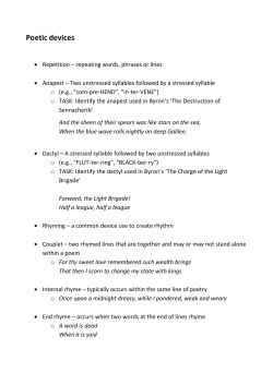 Poetic devices - Rellu-analysing