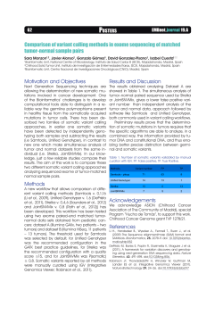 Comparison of variant calling methods in exome
