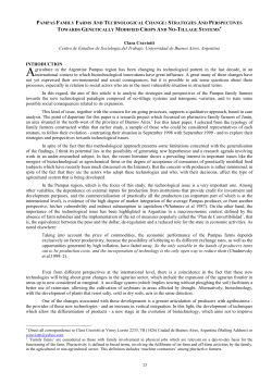 Family farmers` strategies towards technological change in