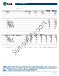 Net Worth Profile