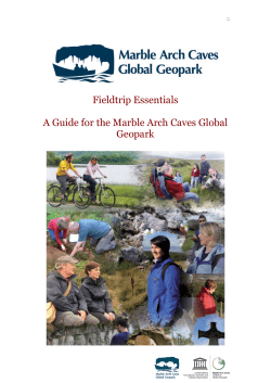 Fieldtrip Essentials A Guide for the Marble Arch Caves Global Geopark