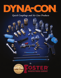 Quick Couplings and Air Line Products - Nor