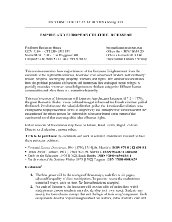 syllabus - UT College of Liberal Arts