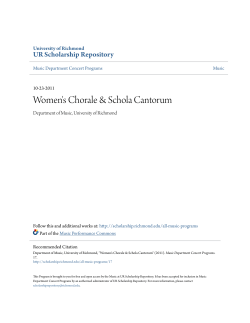 - UR Scholarship Repository