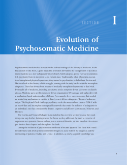 Psychosomatic Medicine