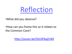 http://youtu.be/DJLDF6qZUX0 &bull;What did you observe? &bull;How can