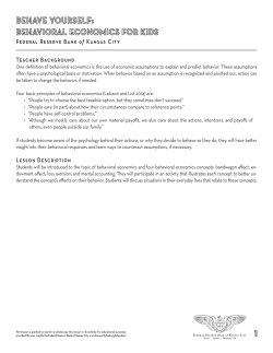 Teacher Background Lesson Description Federal Reserve Bank of