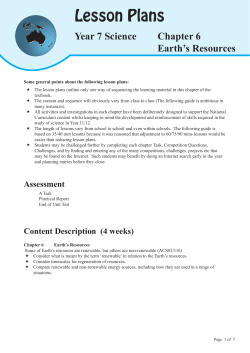 Lesson Plans - Dr Terry Dwyer National Curriculum mathematics