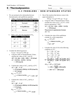 6 Thermodynamics