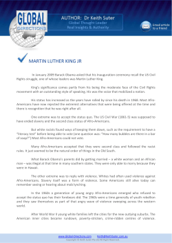 martin luther king jr