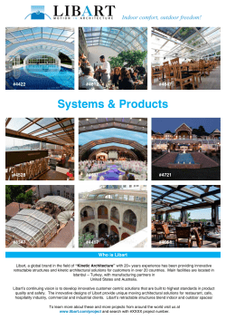 Libart Retractable Structures Brochure - Complete
