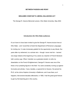 Constant - Princeton University