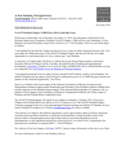 Jo Ann Hardesty, Principal Partner