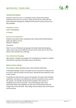 Teacher notes pdf - Nuffield Foundation