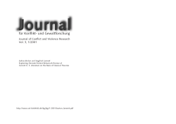 Explaining Deviant/Violent Behavior&mdash;A Review of